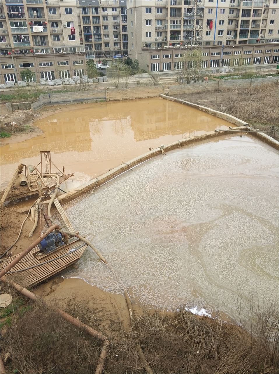 太子河沉淀池淤泥清理-厂区废水池淤泥清淤