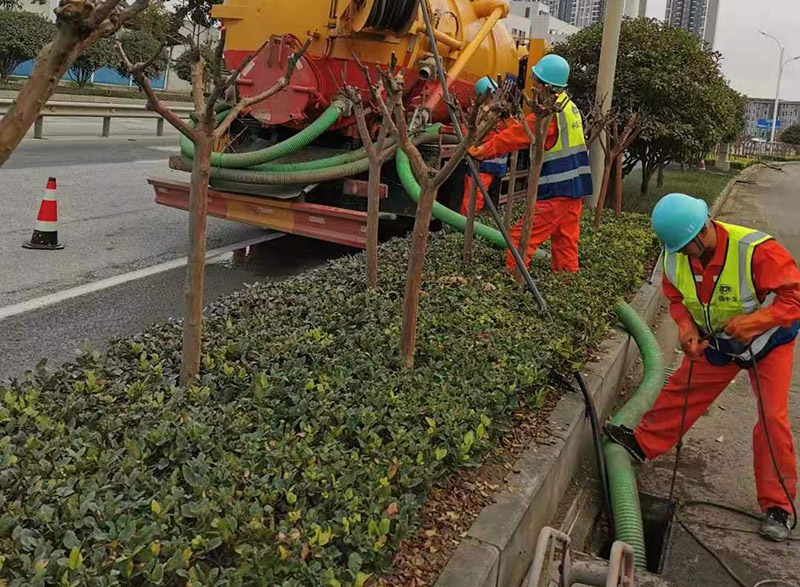 太子河市政管道清淤
